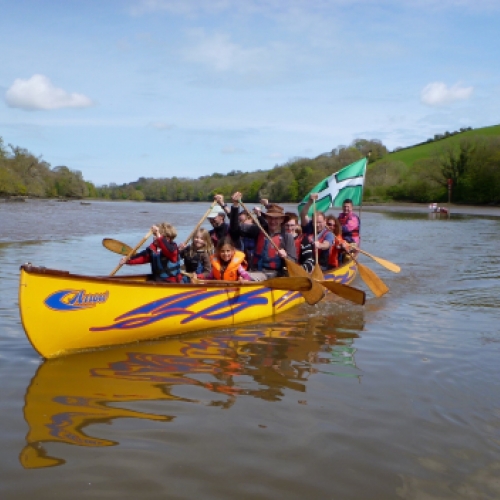 family trip devon with Canoe Adventures